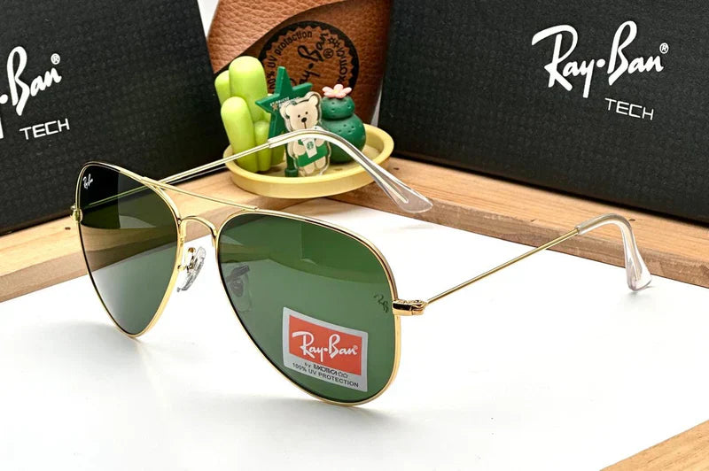 Aviator Classic Gold G-15 UV-400 Sunglasses