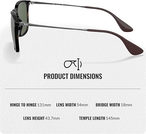 Square Shape Sunglasses With Eyewear Kit Bundle - High Bridge Fit - Dark Green Lens