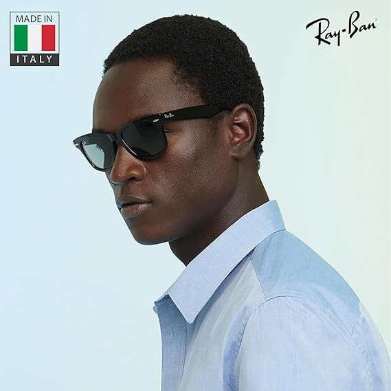 Classic Square Shape Sunglasses With Eyewear Kit Bundle Black Frame Polarized Green Lens