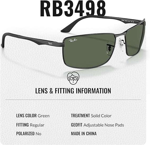 Rectangle Sunglasses With Eyewear Kit Bundle Sunglasses Polished Black Frame