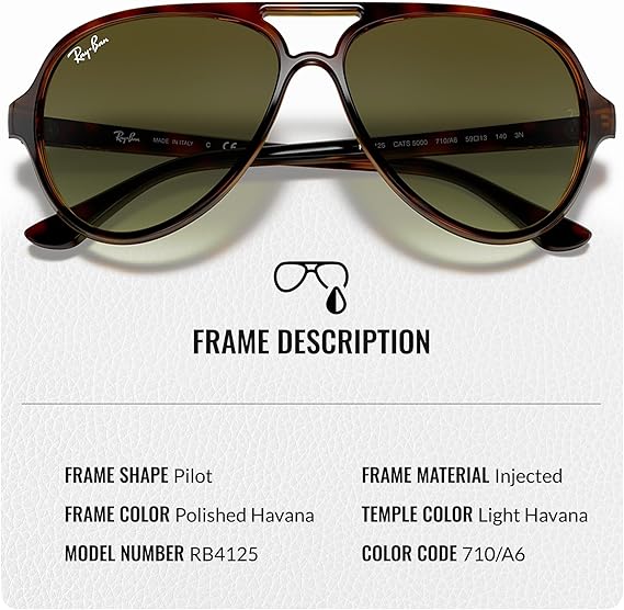 Classic Pilot Shape Sunglasses for Men & Women With Eyewear Kit Bundle Green Gradient Lens