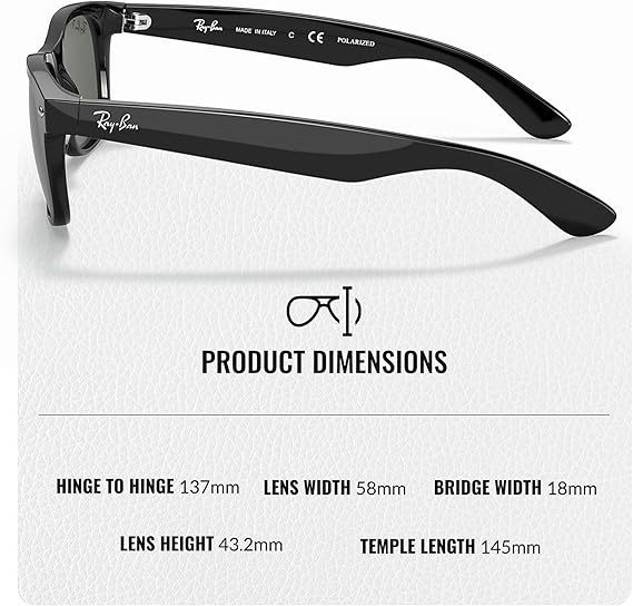 Classic Square Shape Sunglasses With Eyewear Kit Bundle Black Frame Polarized Green Lens