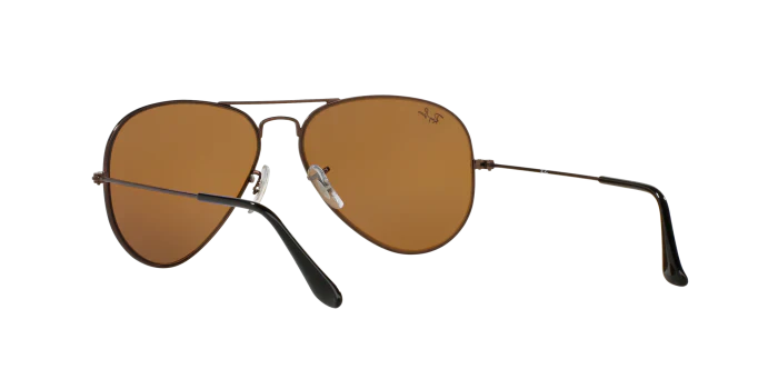 Aviator Classic Brown Brown UV-400 Sunglasses