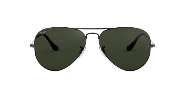 Aviator Classic Black Black UV-400 Sunglasses