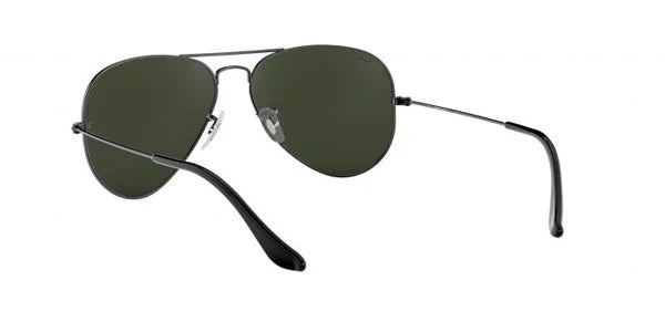 Aviator Classic Black Black UV-400 Sunglasses