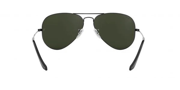 Aviator Classic Black Black UV-400 Sunglasses