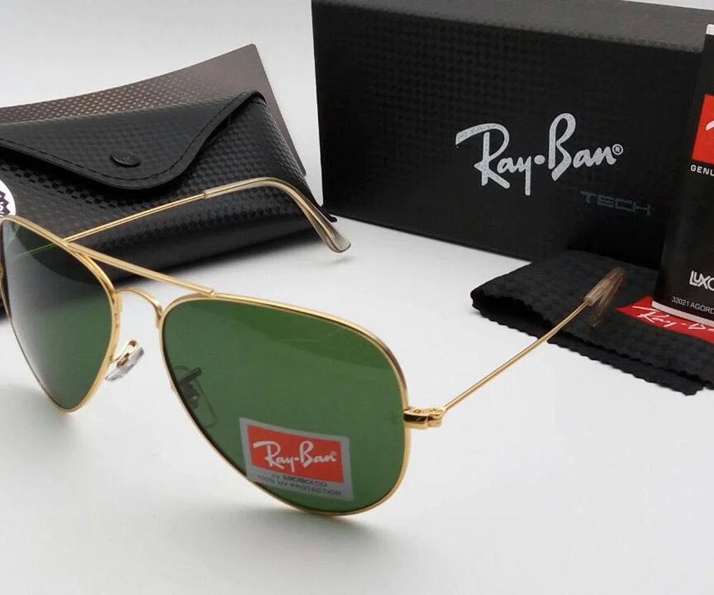Best New Green & Gold  Sunglasses For Men