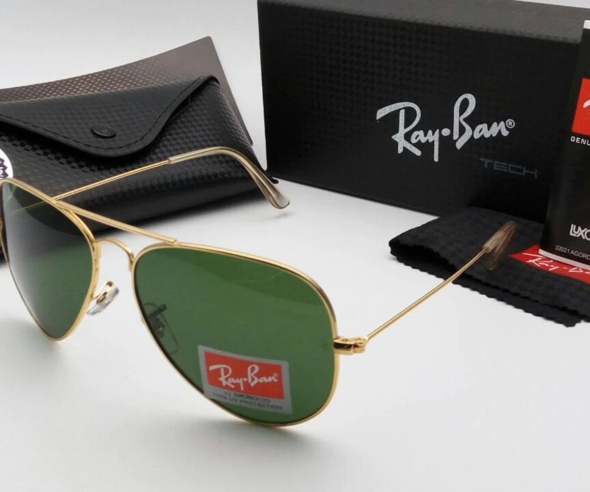 Best New Green & Gold  Sunglasses For Men