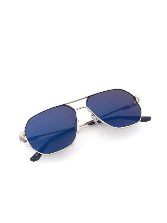 Blue Men Square Sunglasses