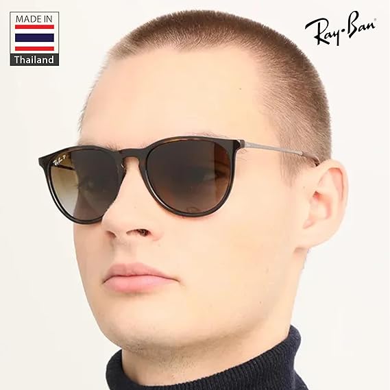 Phantos Shape Sunglasses With Eyewear Kit Bundle - High Bridge Fit - Polarized Brown Lens