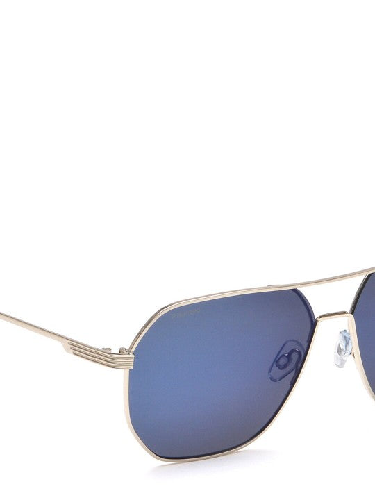 Blue Men Square Sunglasses