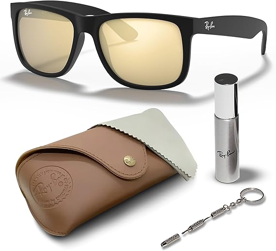 Color Mix Square Shape Sunglasses With Eyewear Kit Bundle Green Gradient Lens