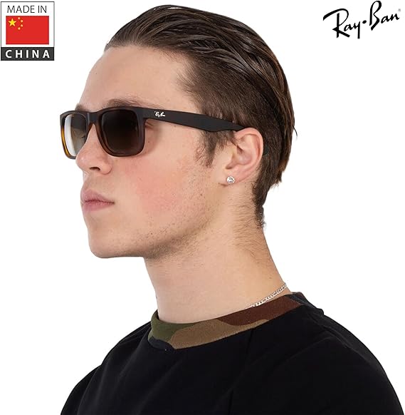 Classic Square Shape Sunglasses With Eyewear Kit Bundle - High Bridge Fit Frame Polarized Dark Green Lens