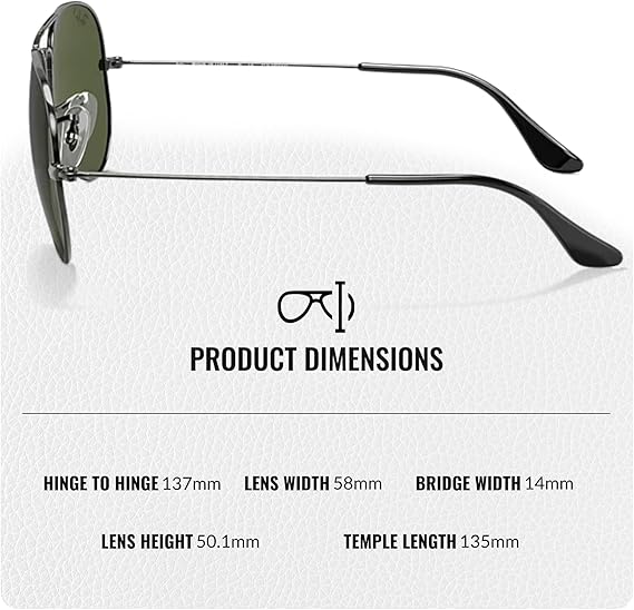 Aviator Shape Sunglasses With Eyewear Kit Bundle Gunmetal Frame Polarized Green Lens