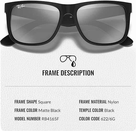 Square Shape Sunglasses With Eyewear Kit Bundle - High Bridge Fit  Black Frame  Silver Lens