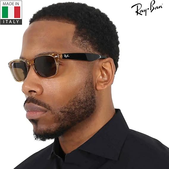 Classic Square Shape Sunglasses With Eyewear Kit BundleBrown Lens