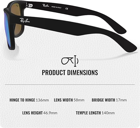 Color Mix Square Shape Sunglasses With Eyewear Kit Bundle Black Frame  Blue Mirror Lens