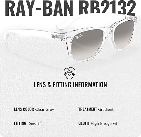 Classic Square Shape Sunglasses With Eyewear Kit Bundle Square Sunglasses  Polished Transparent Frame  Clear Grey Lens