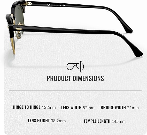 Square Legend Gold Rectangle Sunglasses With Eyewear Kit Bundle GREEN solid color