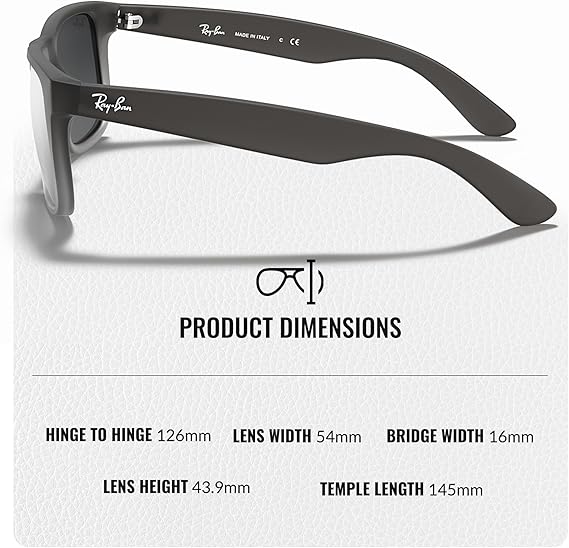 Square Shape Sunglasses With Eyewear Kit Bundle - High Bridge Fit  Grey Gradient Lens