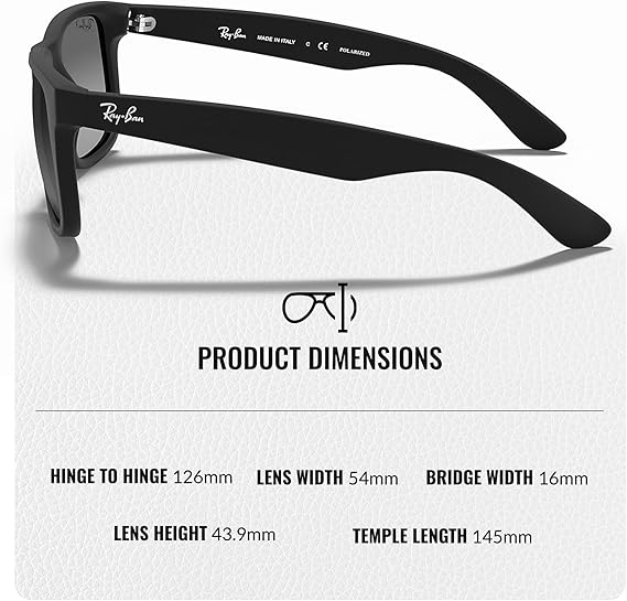 Square Shape Sunglasses With Eyewear Kit Bundle - High Bridge Fit - Dark Grey Lens