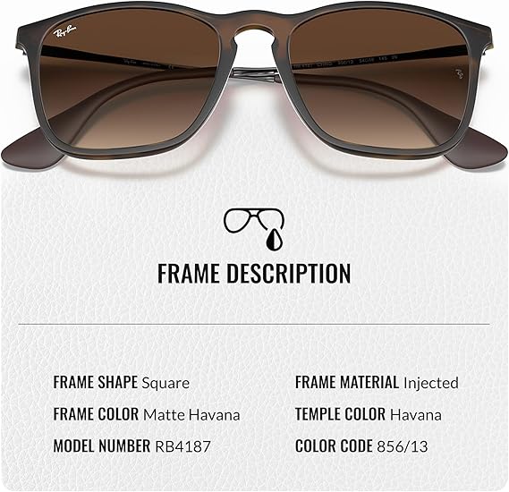 Square Shape Sunglasses With Eyewear Kit Bundle - High Bridge Fit - Brown Gradient Lens