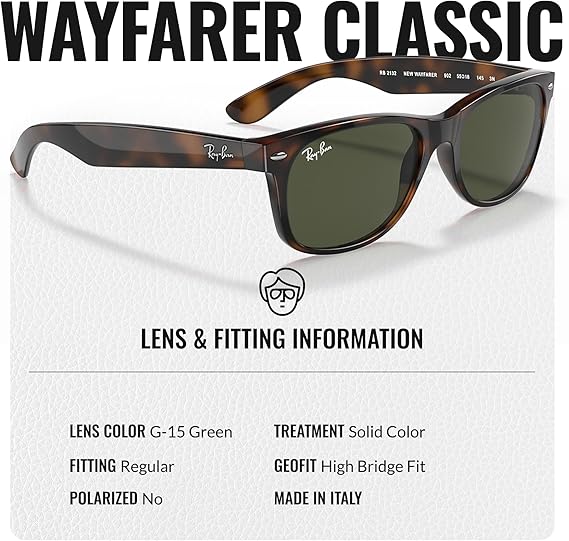 Classic Square Shape Sunglasses With Eyewear Kit Bundle - High Bridge Fit - Square Sunglasses Polished Tortoise Frame