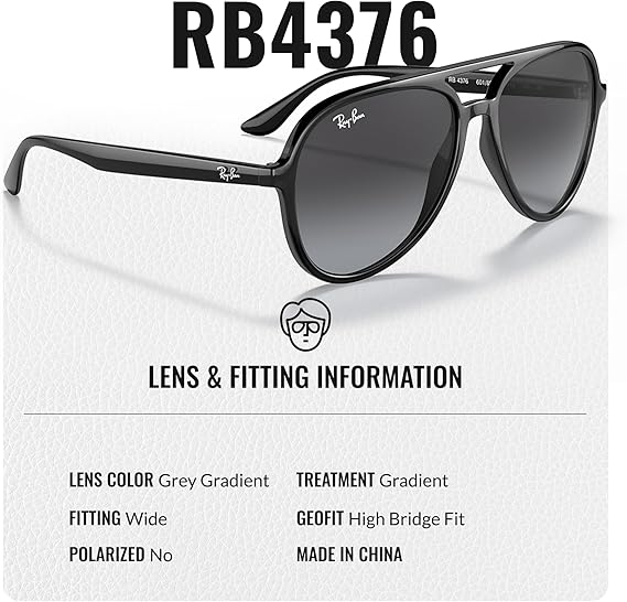 Pilot Shape Sunglasses for Men and Women With Eyewear Kit Bundle - Grey Gradient Lens