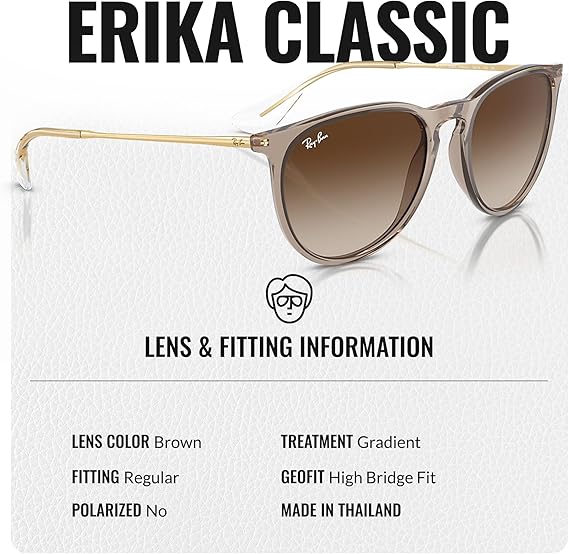 Phantos Shape Sunglasses With Eyewear Kit Bundle - High Bridge Fit -  Brown Frame  Brown Lens