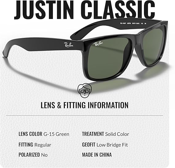 Color Mix Square Shape Sunglasses With Eyewear Kit Bundle - High Bridge Fit - Green Lens