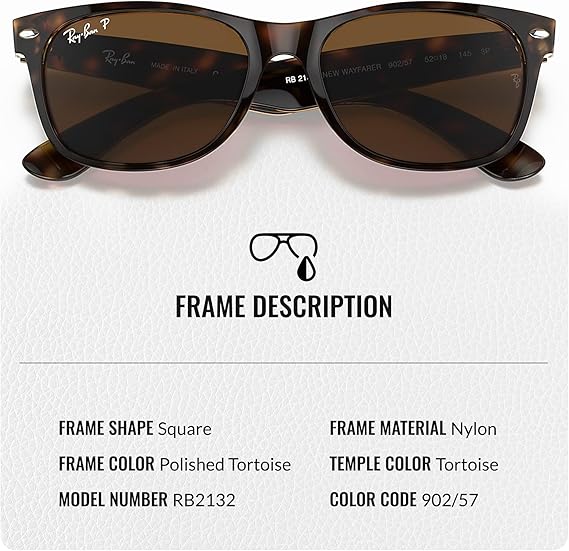 Classic Square Shape Sunglasses With Eyewear Kit Bundle