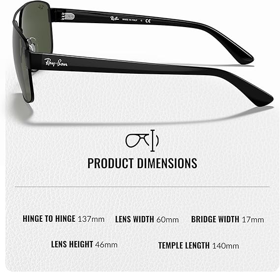 Square Shape Sunglasses With Eyewear Kit Bundle Polished Black Frame Green Lens