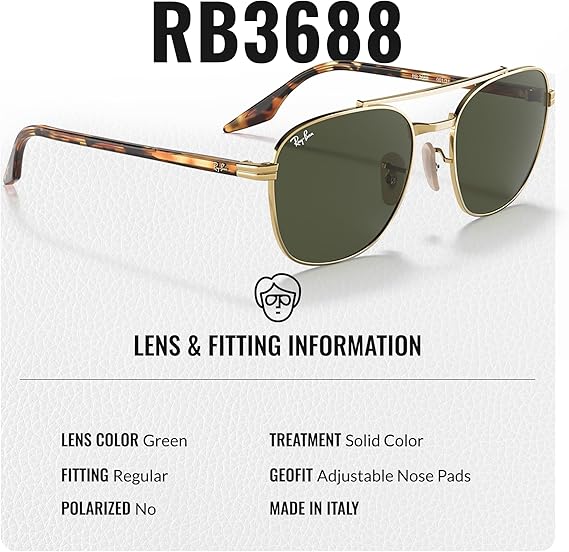 Square Shape Sunglasses With Eyewear Kit Bundle havena vintage polished gold