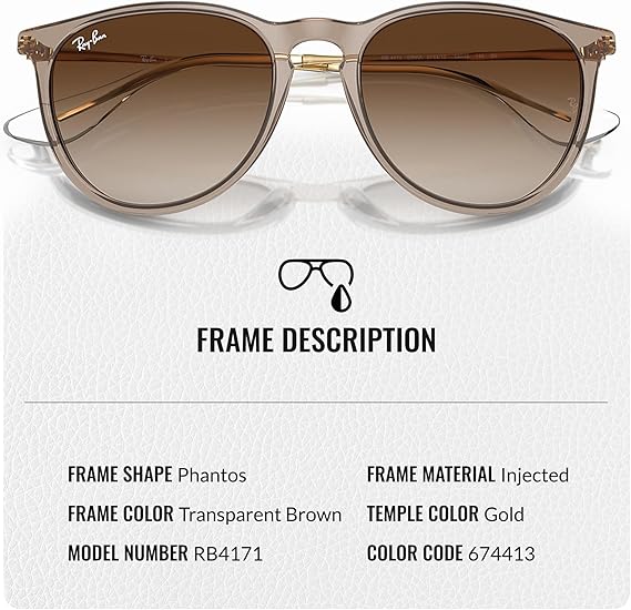 Phantos Shape Sunglasses With Eyewear Kit Bundle - High Bridge Fit -  Brown Frame  Brown Lens