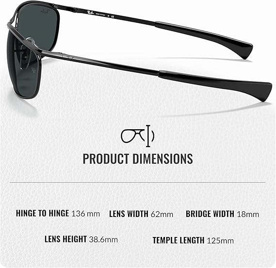 Olympian Deluxe Oval Shape Sunglasses With Eyewear Kit Bundle - Adjustable Nose Pads - Ideal Formal and Casual Wear Retro Sunglasses