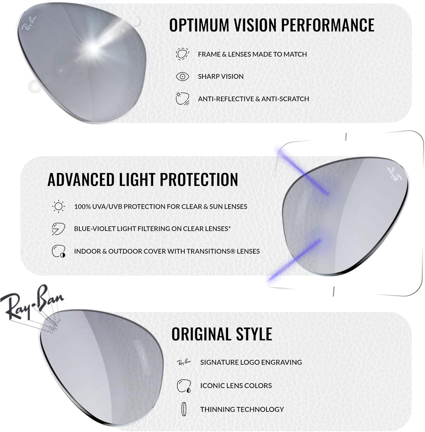 Classic Square Shape Sunglasses With Eyewear Kit Bundle - High Bridge Fit -  Dark Brown Lens