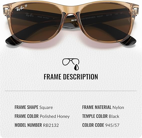 Classic Square Shape Sunglasses With Eyewear Kit BundleBrown Lens