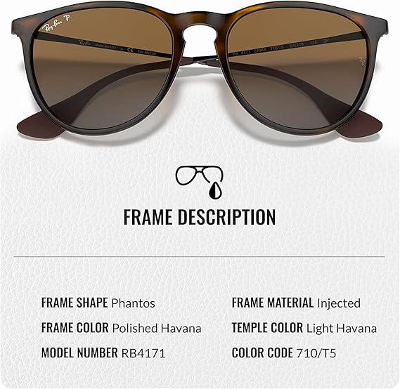 Phantos Shape Sunglasses With Eyewear Kit Bundle - High Bridge Fit - Polarized Brown Lens