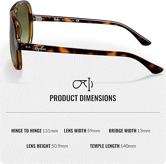 Classic Pilot Shape Sunglasses for Men & Women With Eyewear Kit Bundle Green Gradient Lens