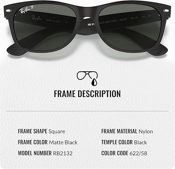 Classic Square Shape Sunglasses With Eyewear Kit Bundle  Black Frame Polarized Green Lens