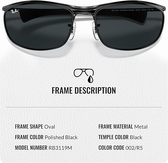 Olympian Deluxe Oval Shape Sunglasses With Eyewear Kit Bundle - Adjustable Nose Pads - Ideal Formal and Casual Wear Retro Sunglasses