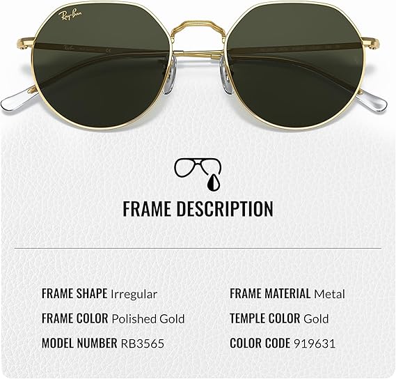 Round Shape Sunglasses With Eyewear Kit Bundle  Polished Gold Frame  Green Lens