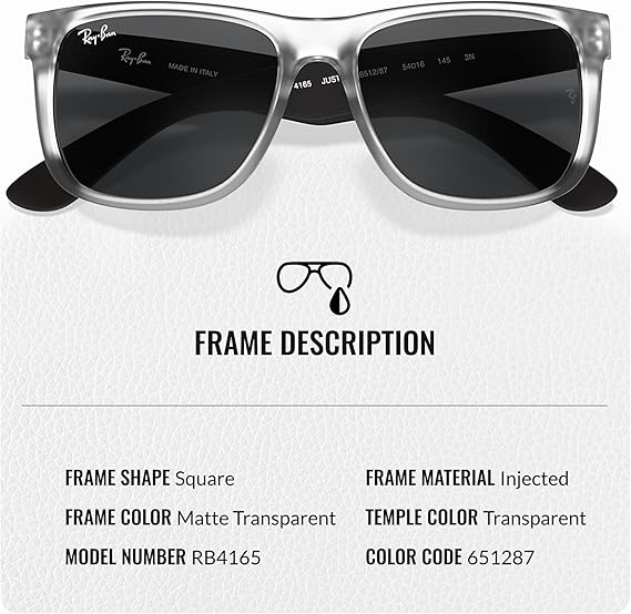 Color Mix Square Shape Sunglasses With Eyewear Kit Bundle  Matte Transparent Frame Grey Lens