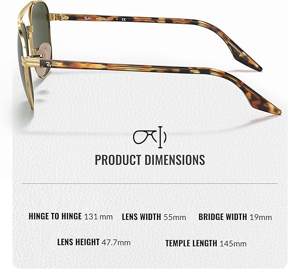 Square Shape Sunglasses With Eyewear Kit Bundle havena vintage polished gold