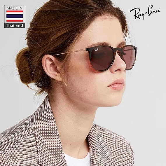 Phantos Shape Sunglasses With Eyewear Kit Bundle - High Bridge Fit -  Gradient Brown Lens