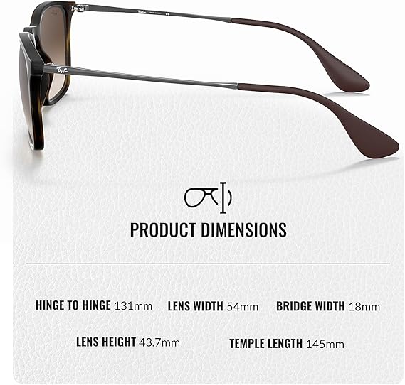 Square Shape Sunglasses With Eyewear Kit Bundle - High Bridge Fit - Brown Gradient Lens