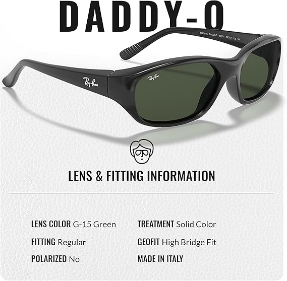 Rectangle Sunglasses With Eyewear Kit Bundle - High Bridge Fit