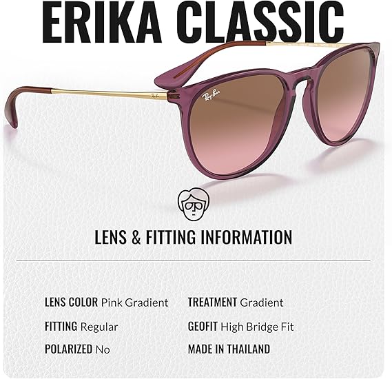 Phantos Shape Sunglasses With Eyewear Kit Bundle - High Bridge Fit - Gradient Brown Lens