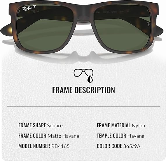 Classic Square Shape Sunglasses With Eyewear Kit Bundle - High Bridge Fit Frame Polarized Dark Green Lens