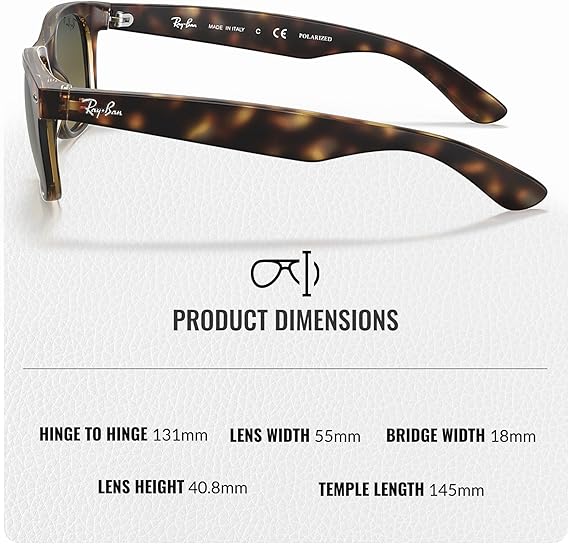 Classic Square Shape Sunglasses With Eyewear Kit Bundle Frame  Polarized Blue Green Lens